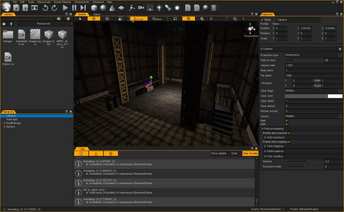 Game engine banshee 3d engines coding source open programmer beginners interview gamedev windows 2d geckoandfly