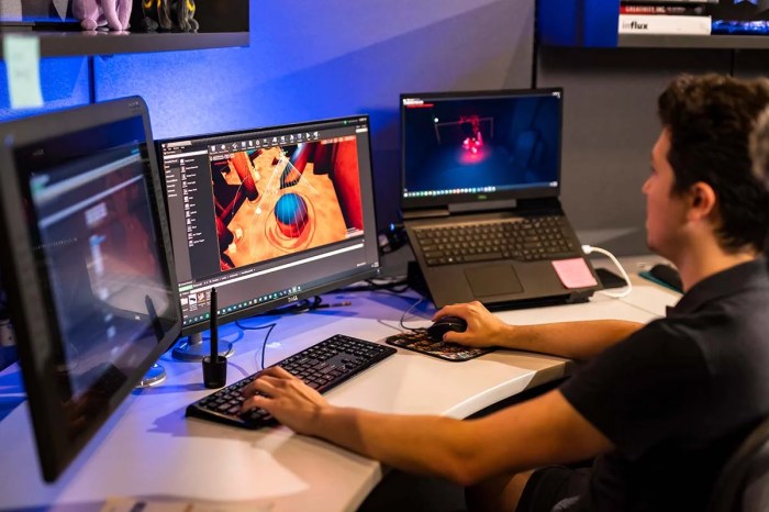 Online game design